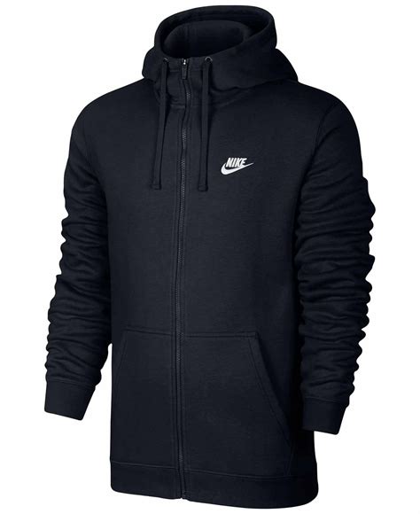 nike größe 35 schwarz zipper